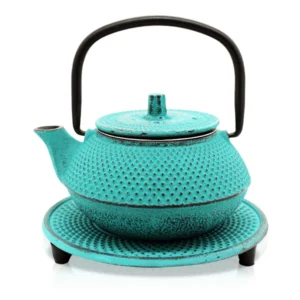 Moto Turquoise Blue Iron Teapot 300ml