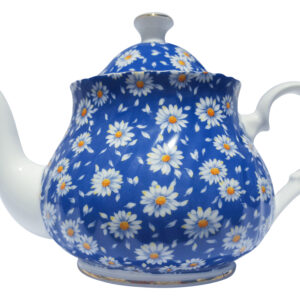 Blue Daisy Chintz 2 Cup Teapot