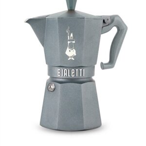 Bialetti Moka Exclusive Induction Grey Octagonal 6 Cups