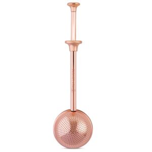 Rose Gold The Leaf Wand Tea Infuser