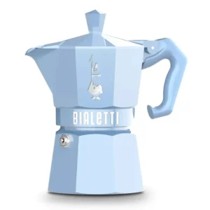 Bialetti Almond Coffee + Moka Express Blue 3 Cups Gift Set
