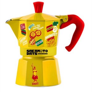 Sakamoto Days Moka Express 3 Cup Yellow