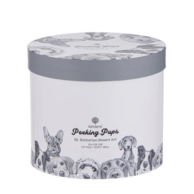 Ashdene Peeking Pups Tea For One - Image 2