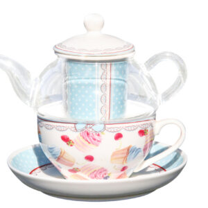 Cupcake tea for one's