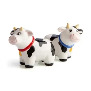 Flavour Mates Cow Salt & Pepper Set