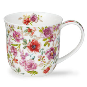 Cumbrae Belles Fleurs Red