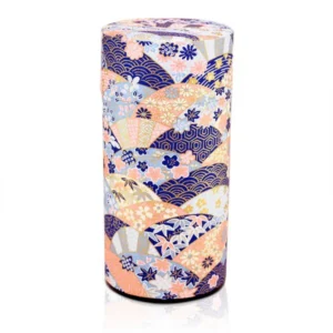 Japanese Garden Blue Origami Canister 200g