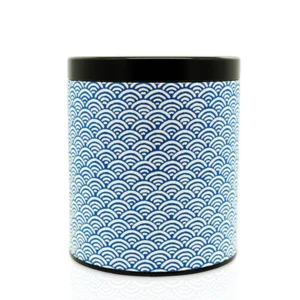 Japanese Nami Blue -300g  Large Origami Canister