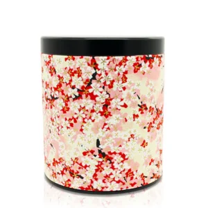 Japanese Sakura Red - Large Origami Canister= 300g