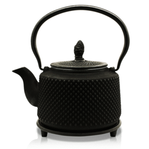 Strength 850ml Black Cast Iron Teapot