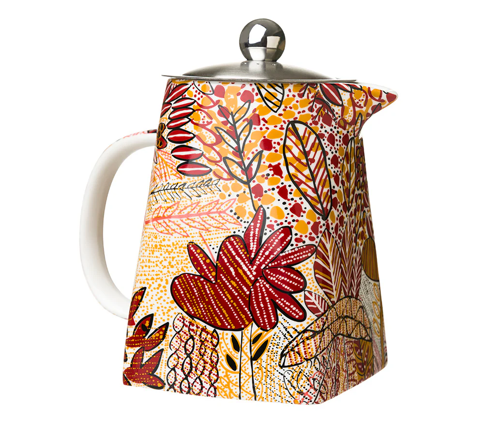 Aboriginal Artist Mary Moreen Teapot - Image 2