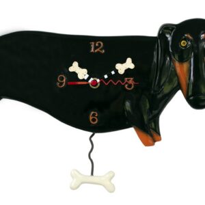 Otis Dachshund Clock