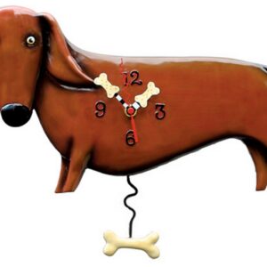 Oscar Dachshund Clock