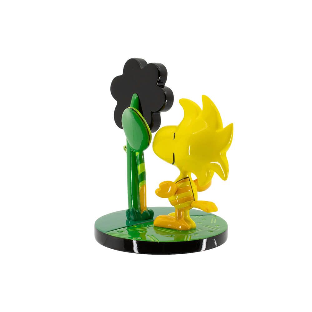 PEANUTS BY BRITTO WOODSTOCK FLOWER MINI FIGURINE - Image 3