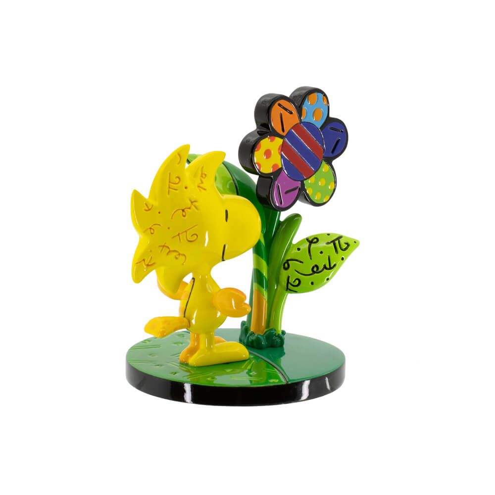 PEANUTS BY BRITTO WOODSTOCK FLOWER MINI FIGURINE - Image 5