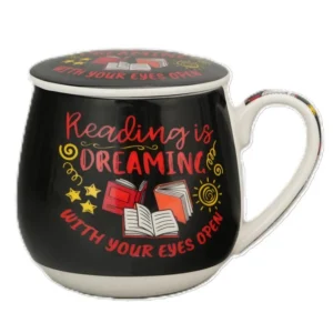 3 Piece infuser Mug Reading is Dreaming
