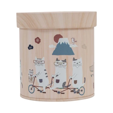 Omotenashi Nekomaruke Tea Canister