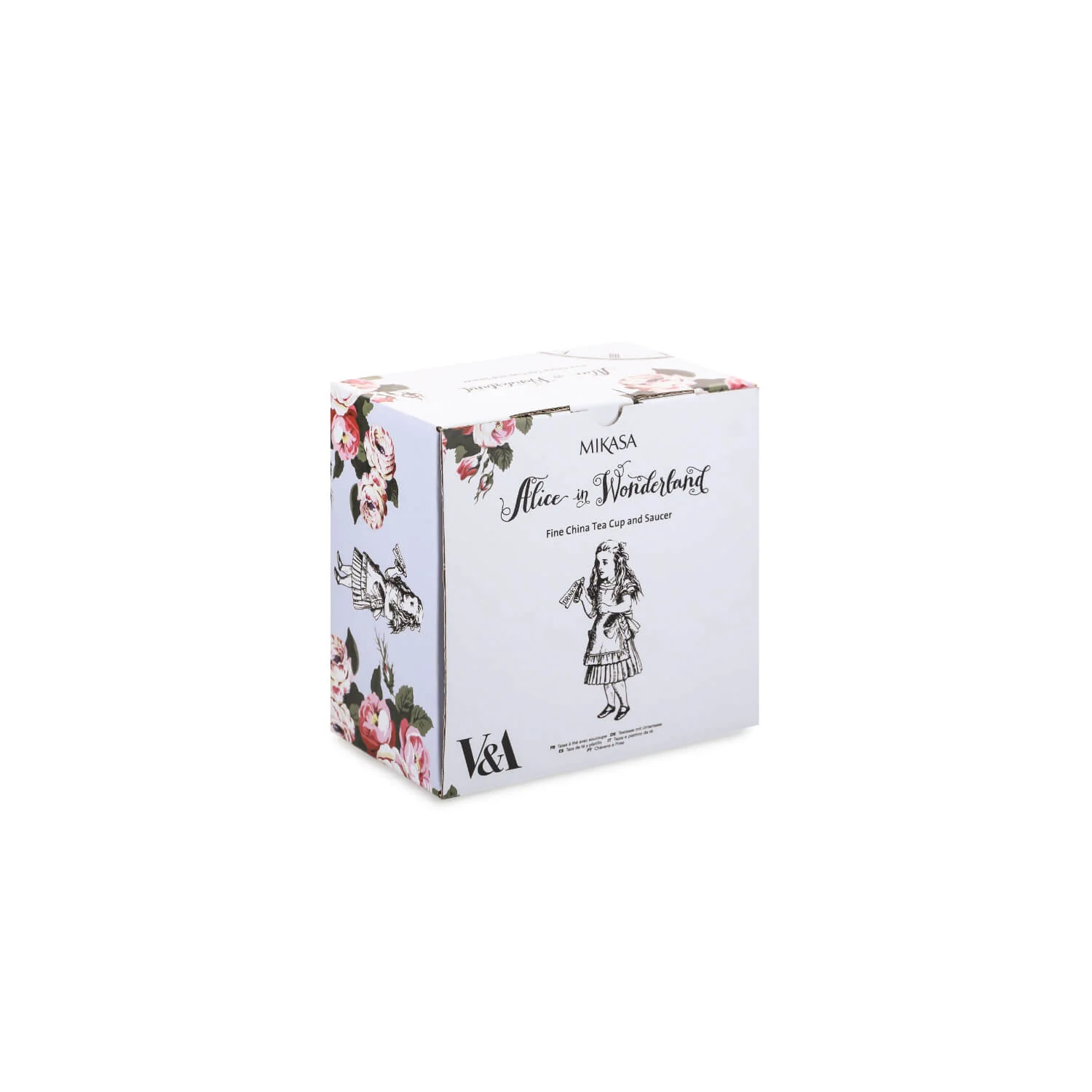 V&A Alice In Wonderland Bone China Tea Cup & Saucer Set - Image 3