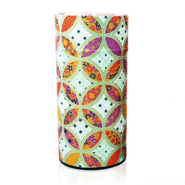 Moroccan Mosaic Green Origami Canister 200g